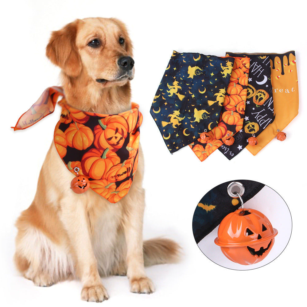 Halloween Print Pet Bandana – Dogs & Cats