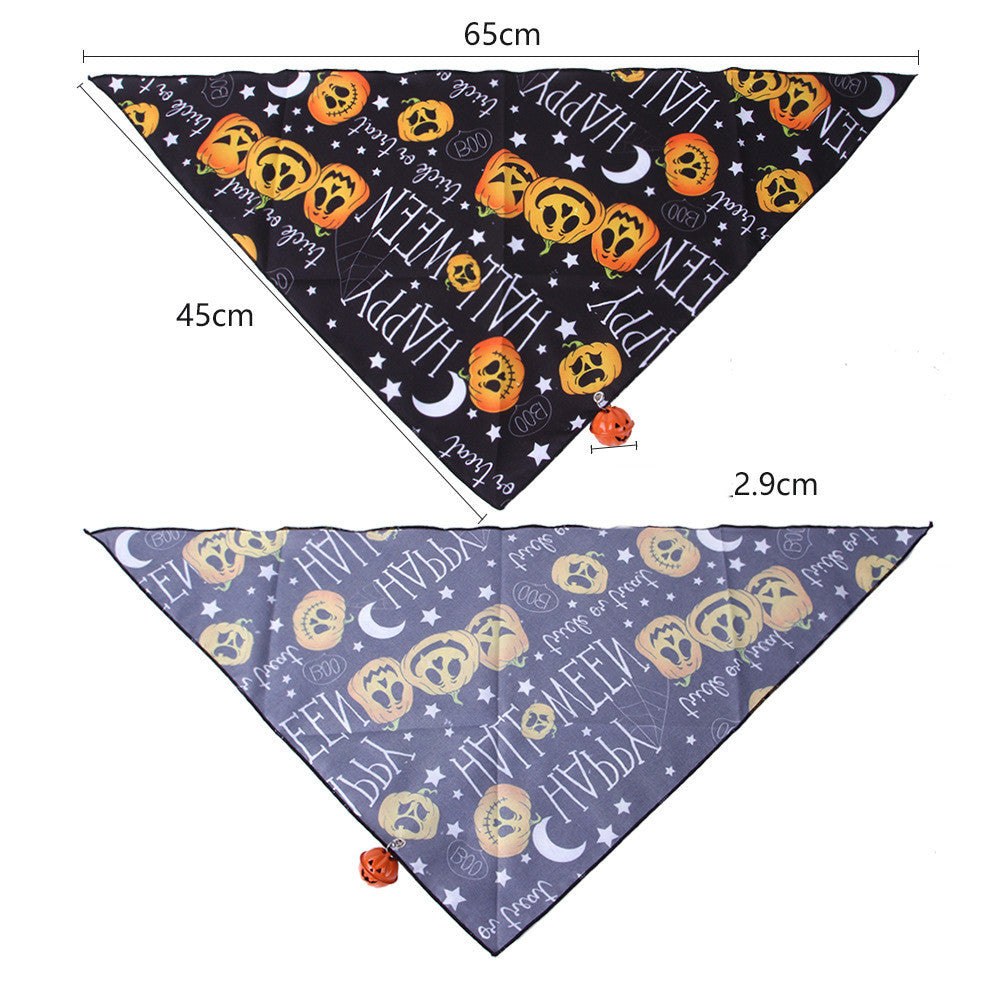 Halloween Print Pet Bandana – Dogs & Cats