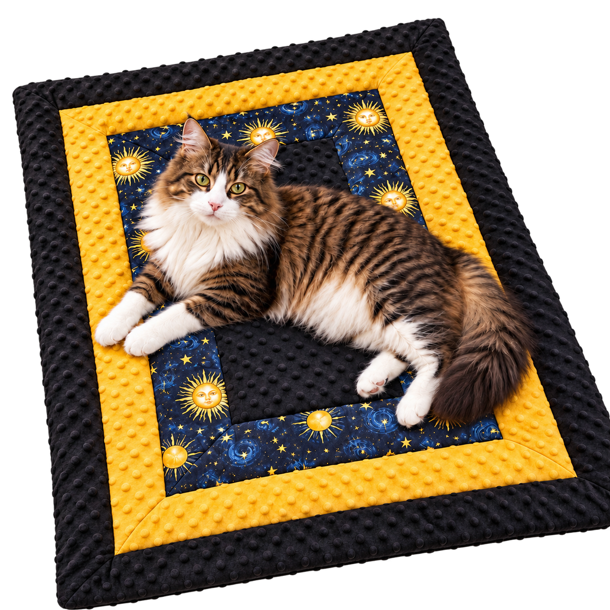 Snuggle & Snooze Pet Blanket, Handmade – Soft Plush Cat & Dog Blanket 50 × 70 cm