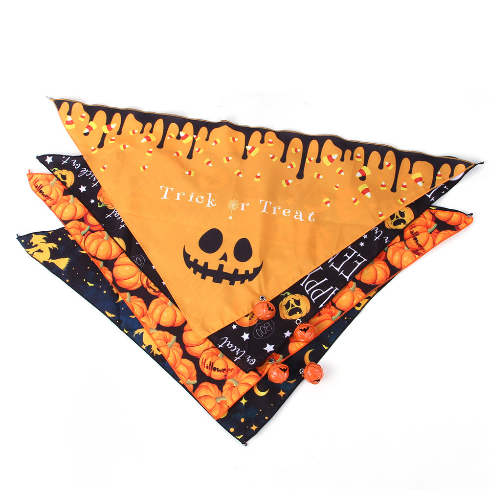 Halloween Print Pet Bandana – Dogs & Cats
