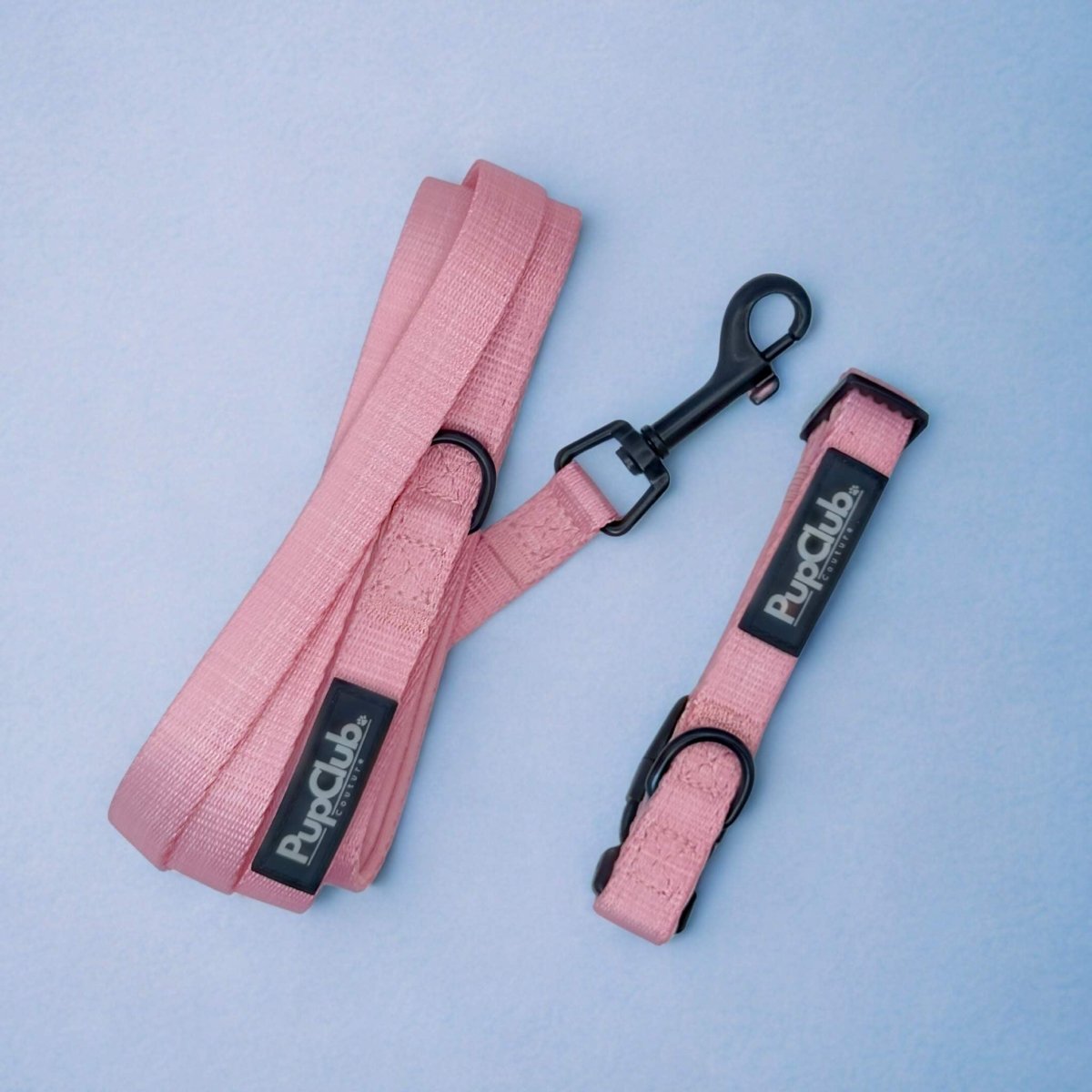 Pink Puppy Collar & Lead Set