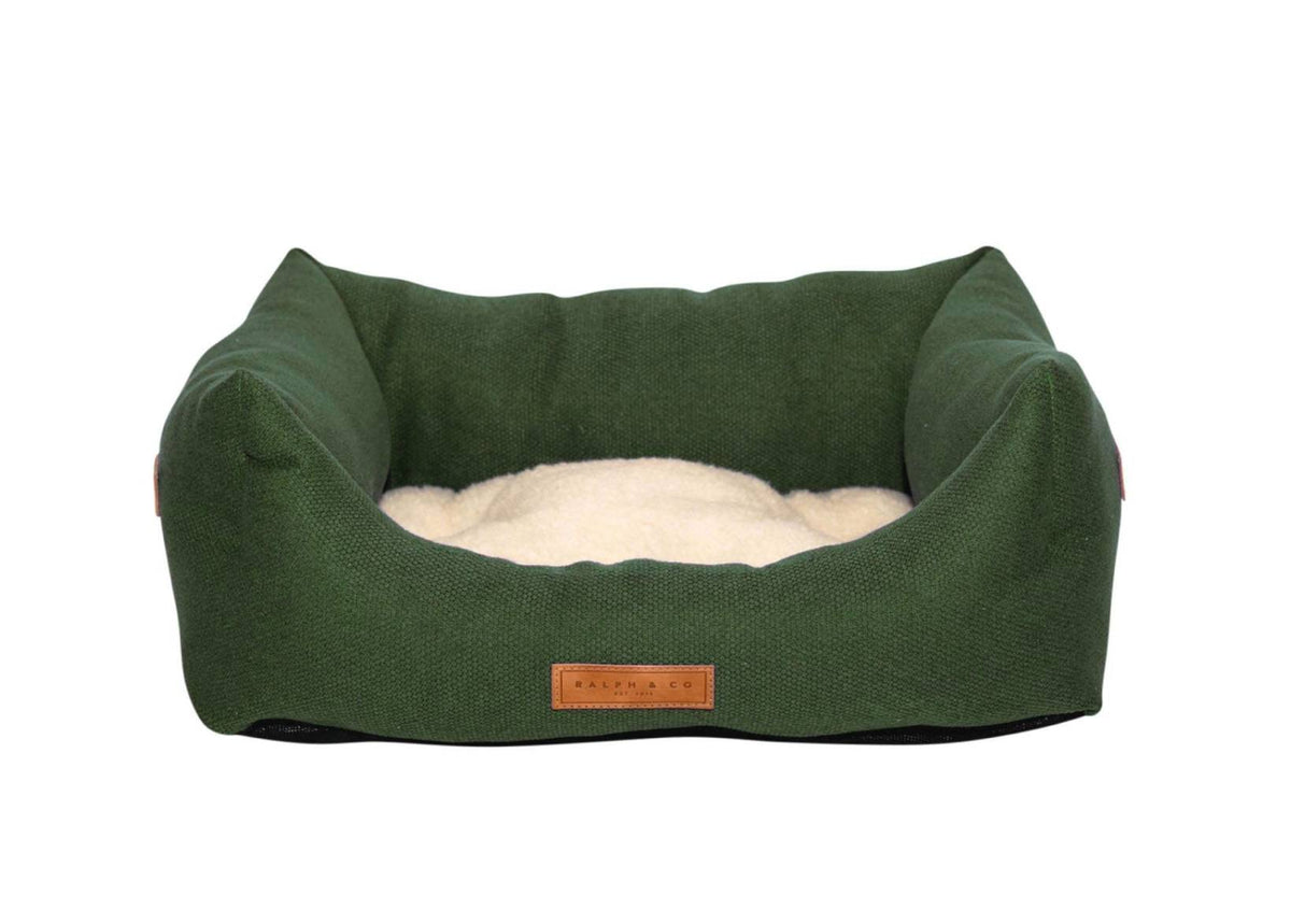 Richmond Green Bolster Dog Bed